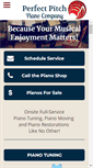 Mobile Screenshot of perfectpitchpianotuning.com